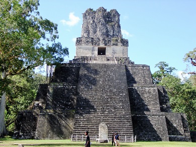 Tikal_Temple_II_Front