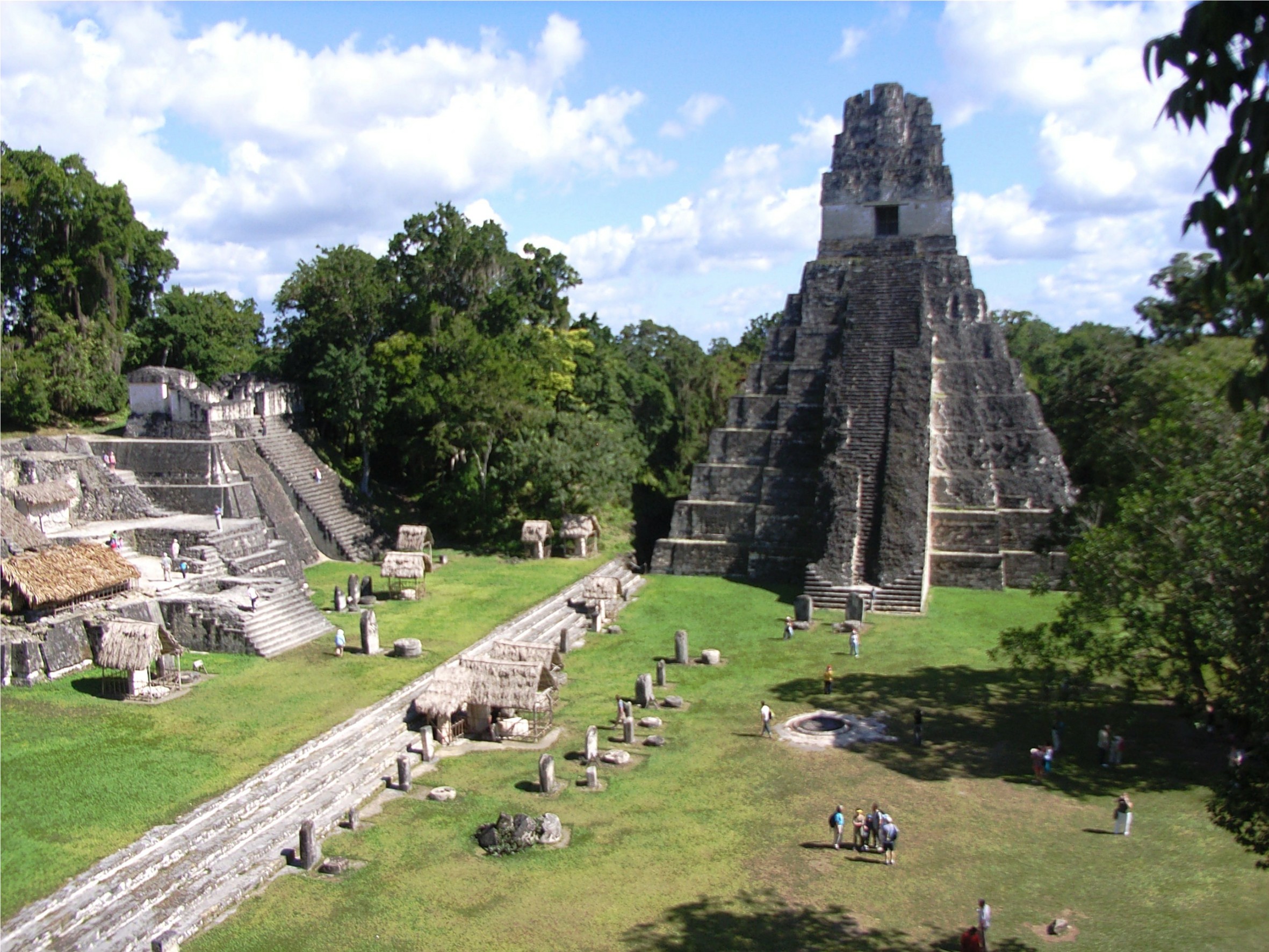 Famous Historic Buildings And Archaeological Sites In Guatemala Maya