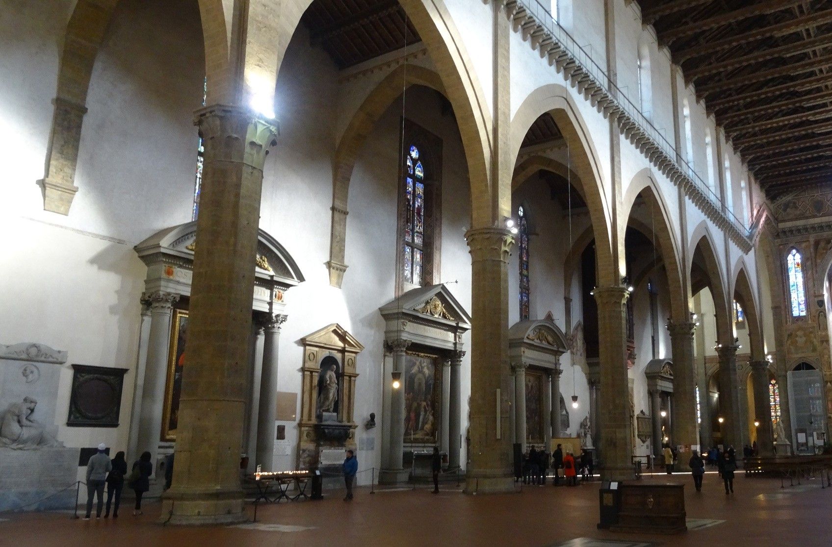 Side Aisle, Basilica di Santa Croce