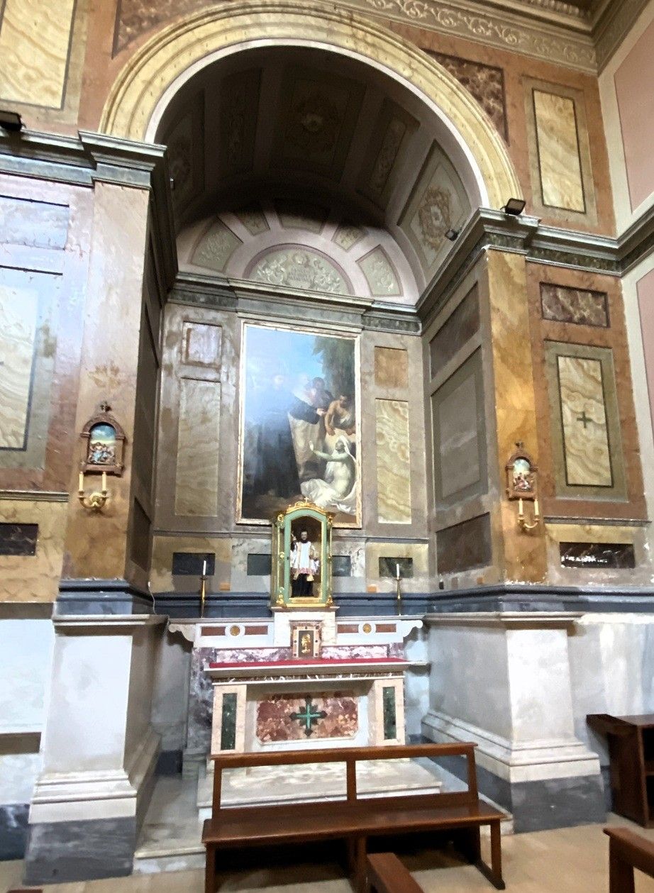 Side Altar Church of the Virgin of Graces, Civitavecchia