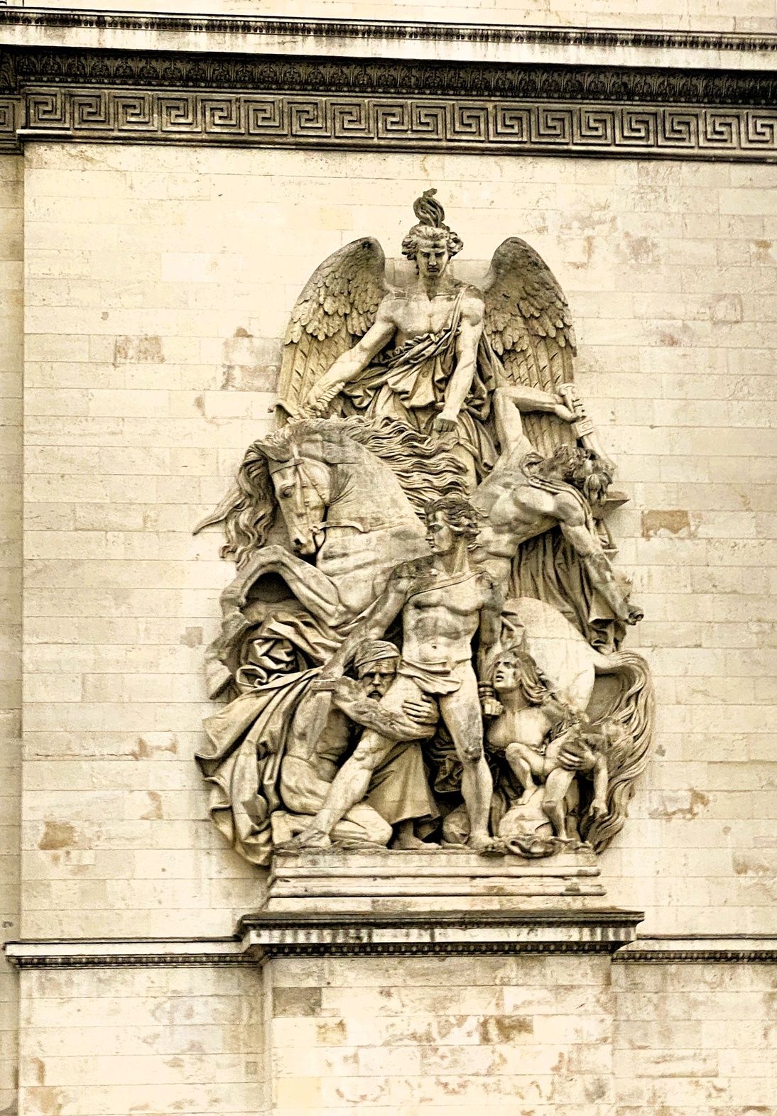 Pillar, Arc de Triomphe, Paris