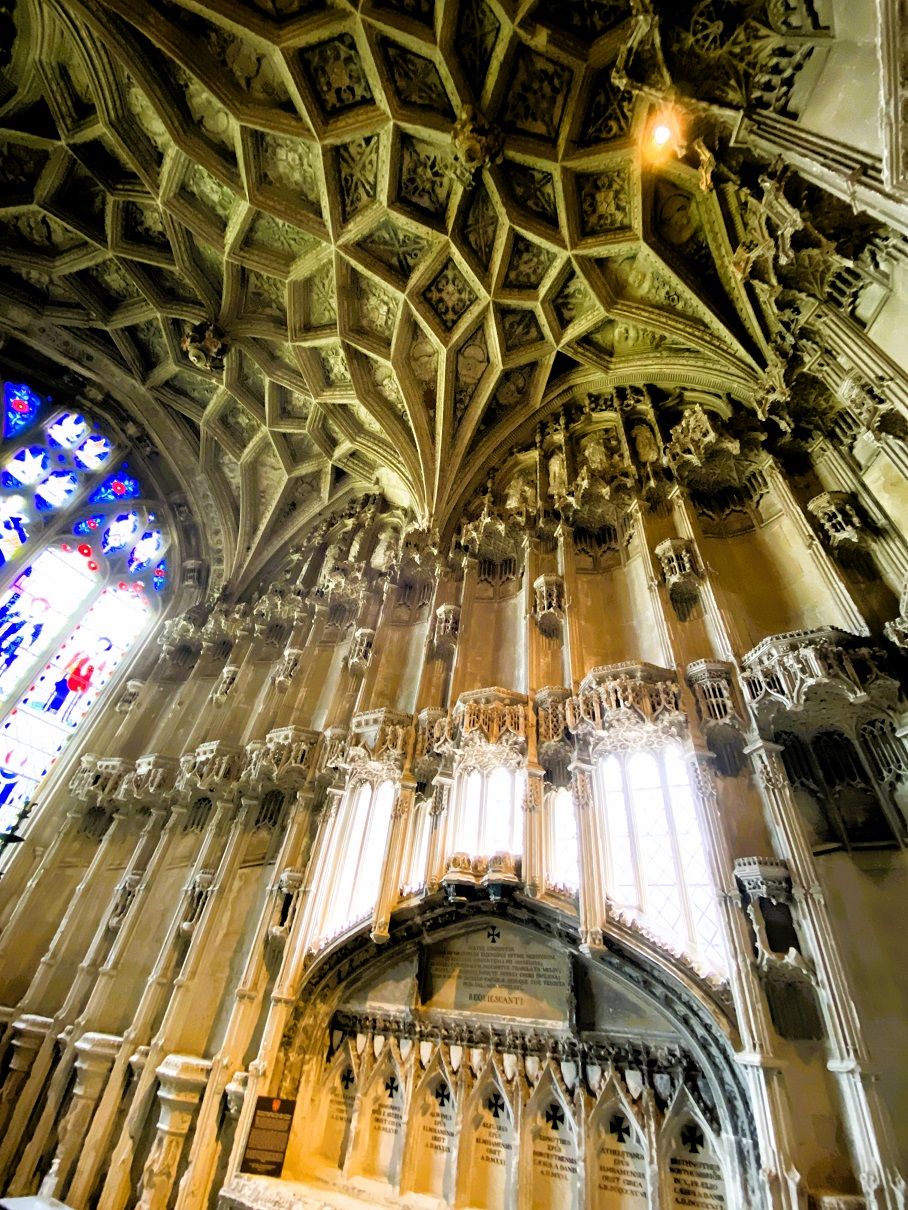 Bishop West's Chantry Chapel Ceiling, Ely Cathedral