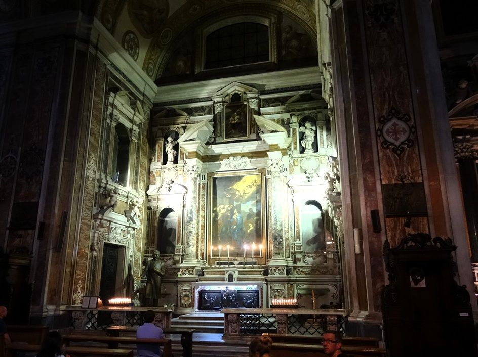 Chapel of the Visitation, Church of Gesu Nuovo, Naples