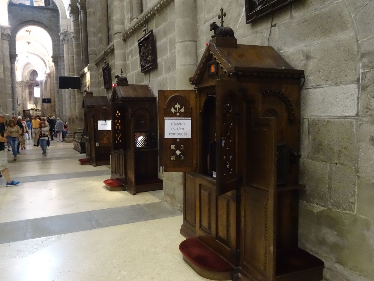 Confessionals, Santiago de Compostela Cathedral