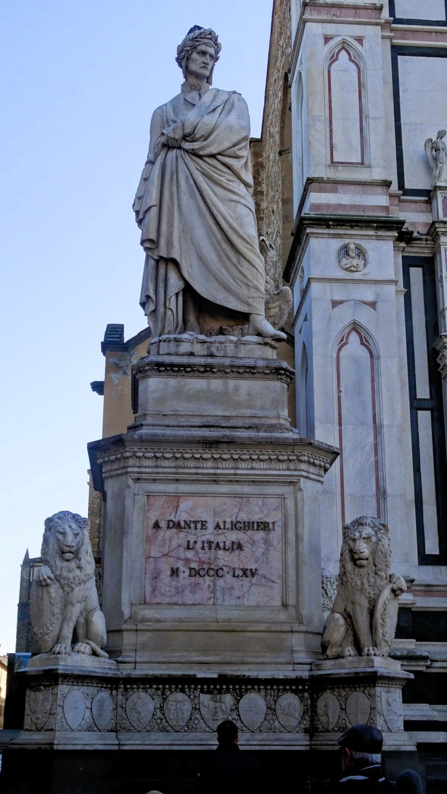 Dante Statue, Basilica di Santa Croce