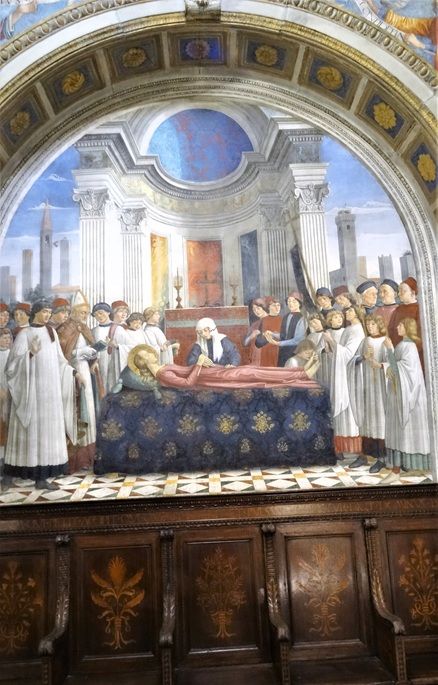 Funeral of Santa Fina, Basilica of the Assumption of Mary, San Gimignano