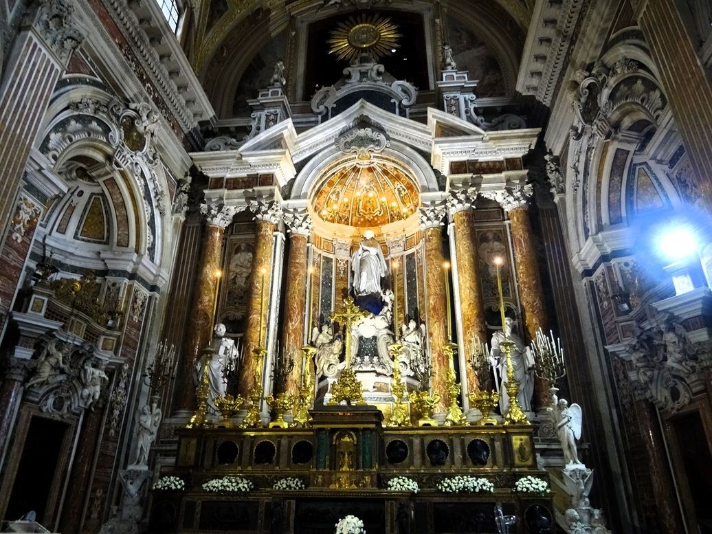 High Altar, Church of Gesu Nuovo, Naples