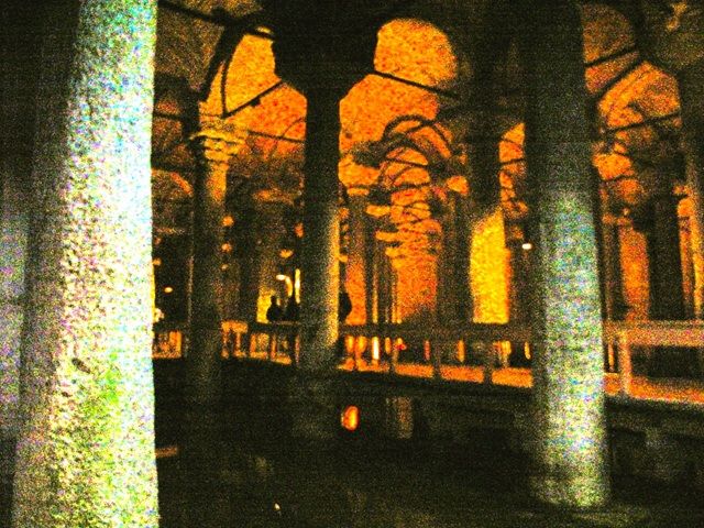 Interior of Basilica Cistern, Istanbul