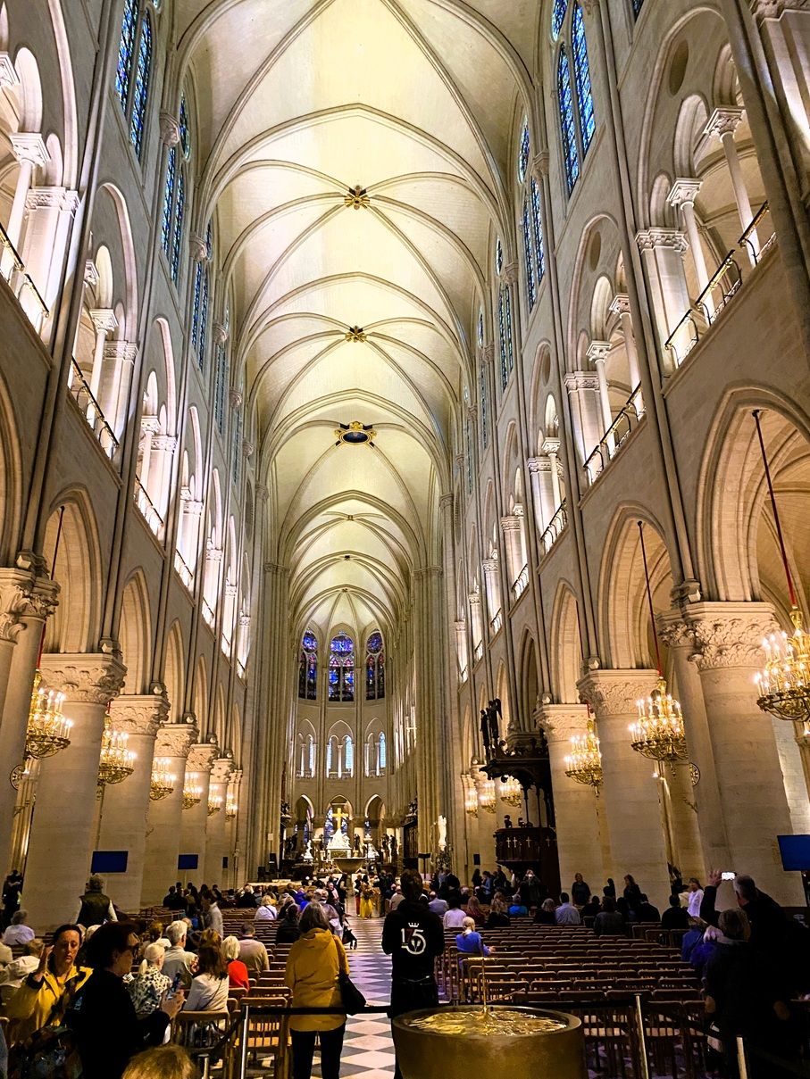 Interior, Notre-Dame de Paris