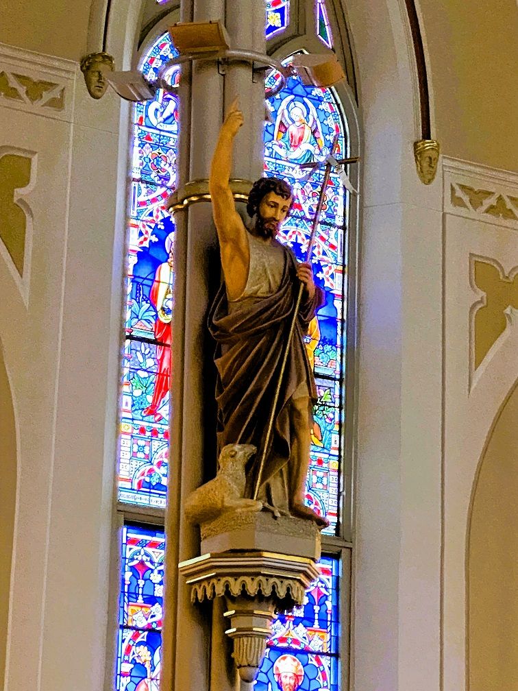 Statue of John the Baptist, St St Mary’s Cathedral, Natchez