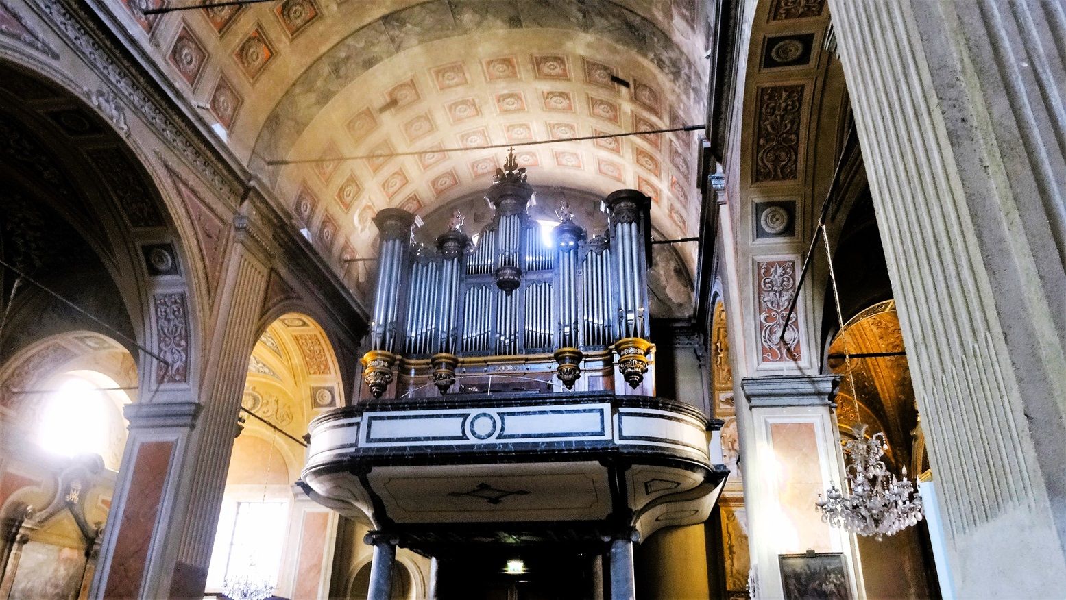 Organ, Our Lady of the Assumption Cathedral, Ajaccio, Corsica