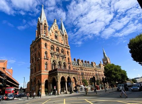 St Pancras International Railway Station, London