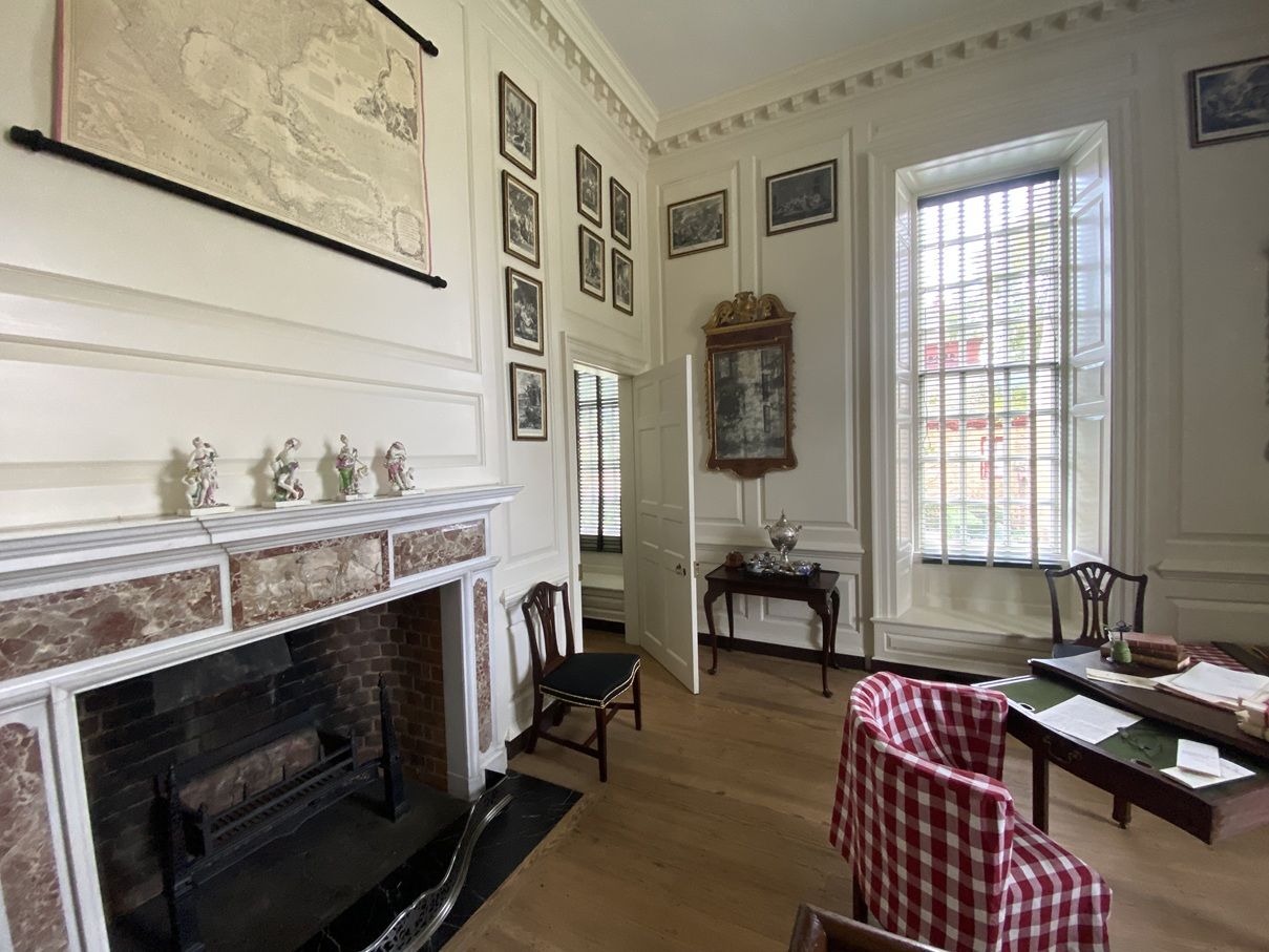 Parlor, Governor’s Palace, Colonial Williamsburg