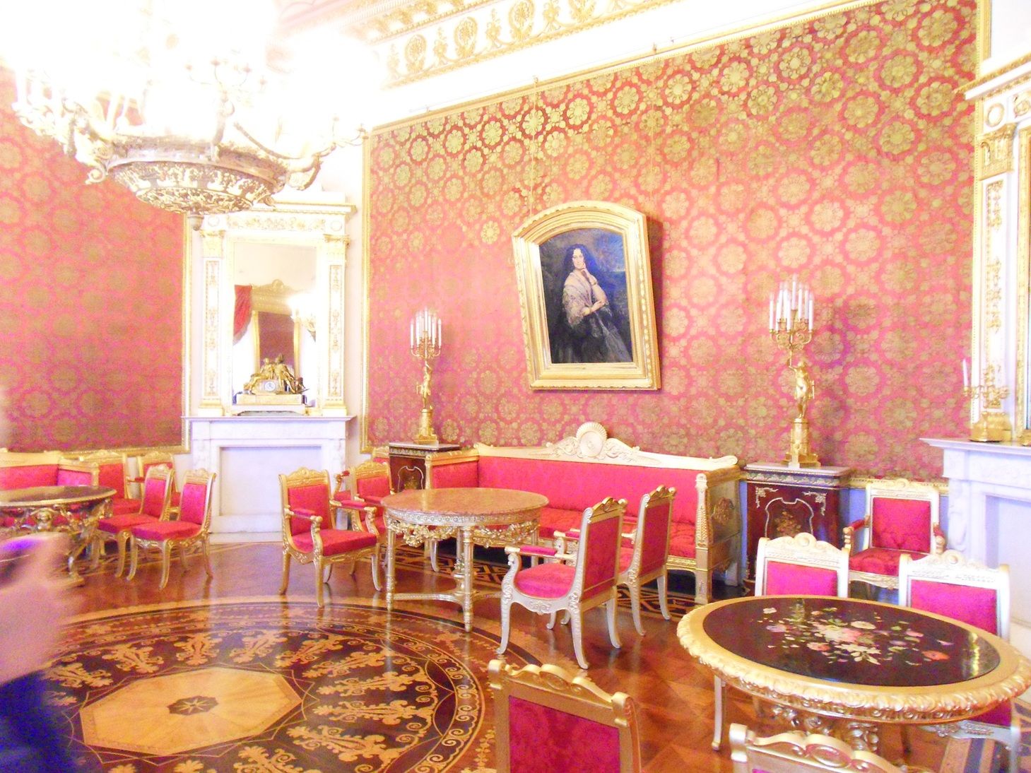 Red Drawing Room, Yusupov Palace