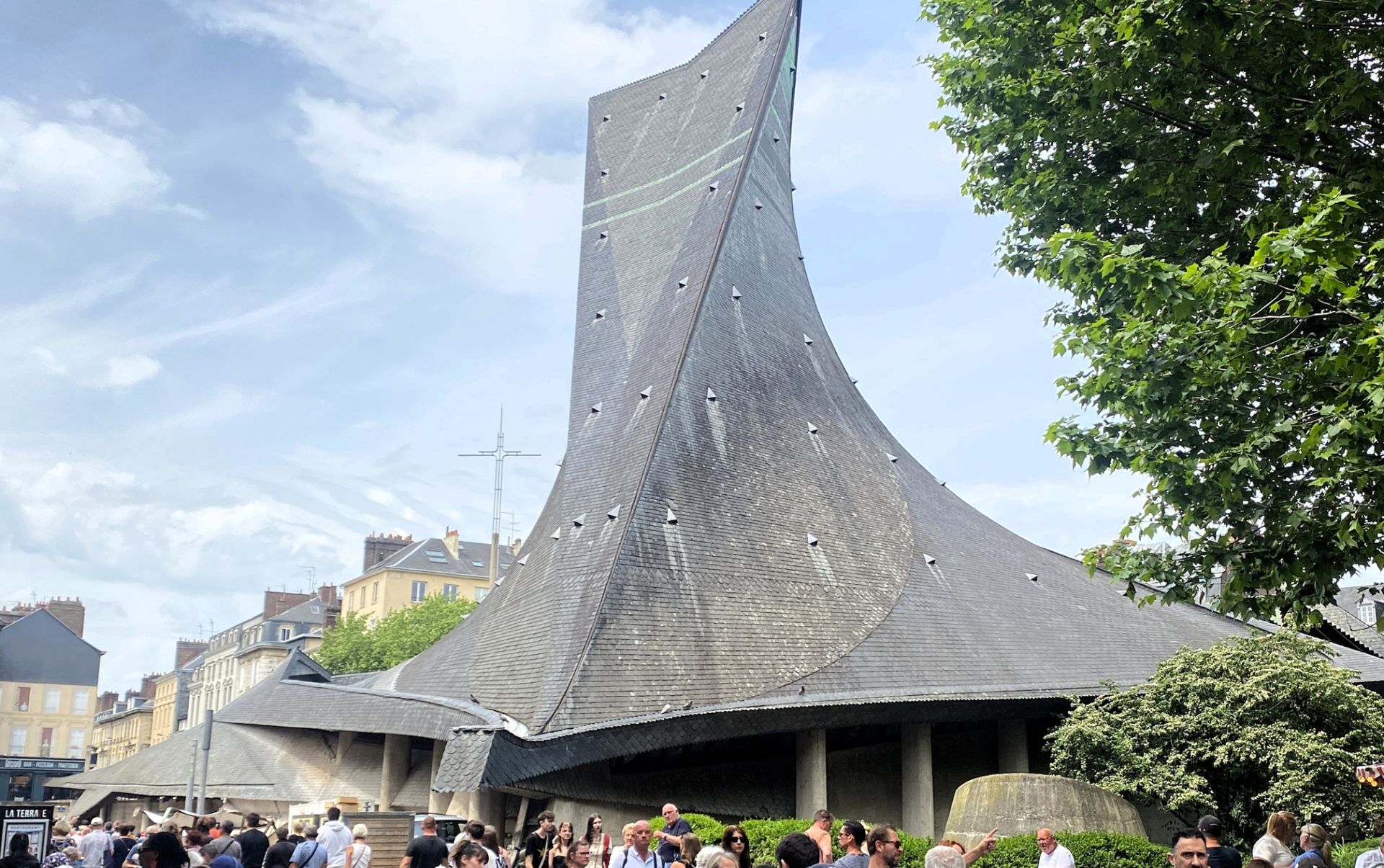 Roof, Joan of Arc Church, Rouen