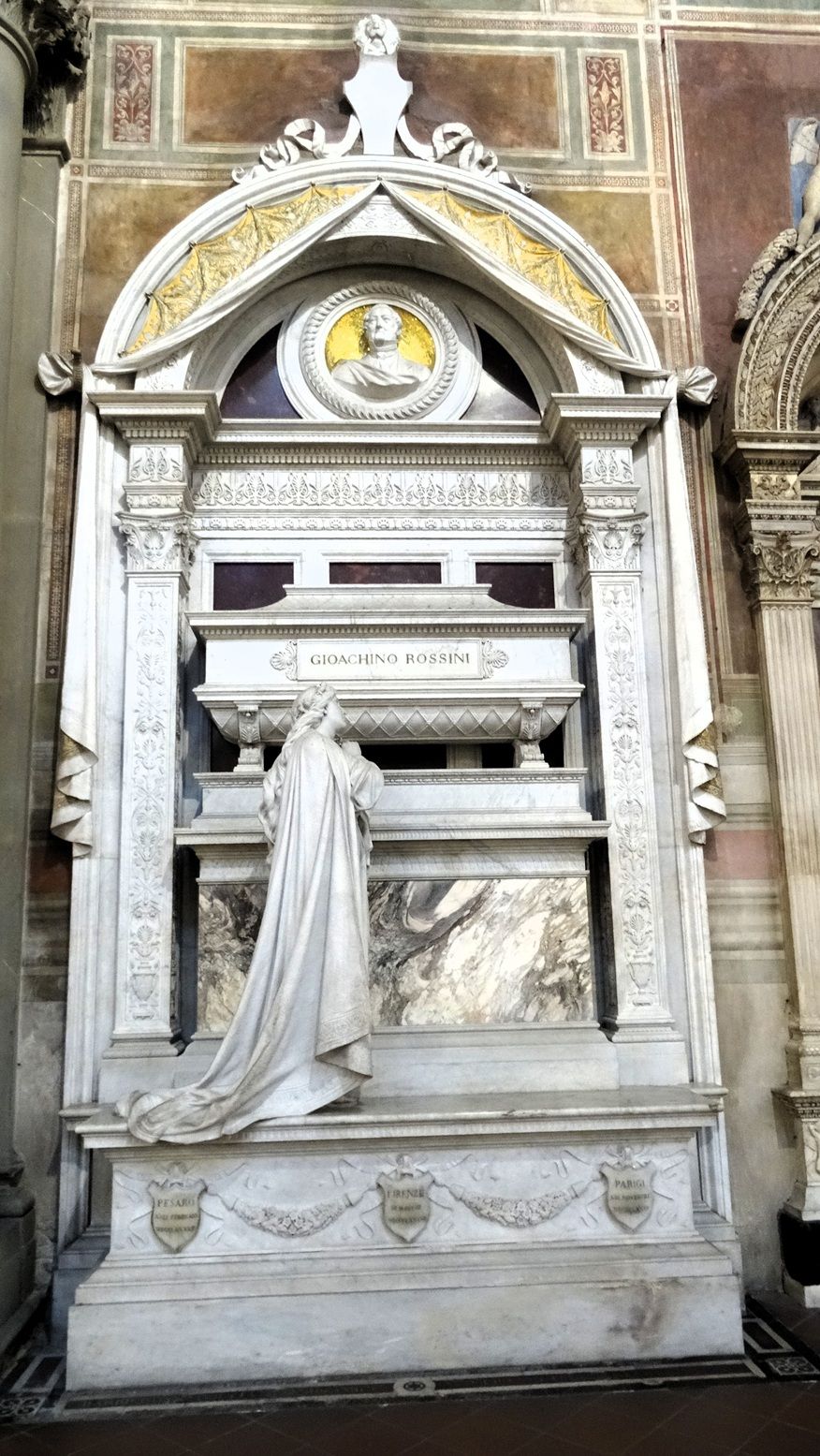 Rossini Tomb, Basilica di Santa Croce