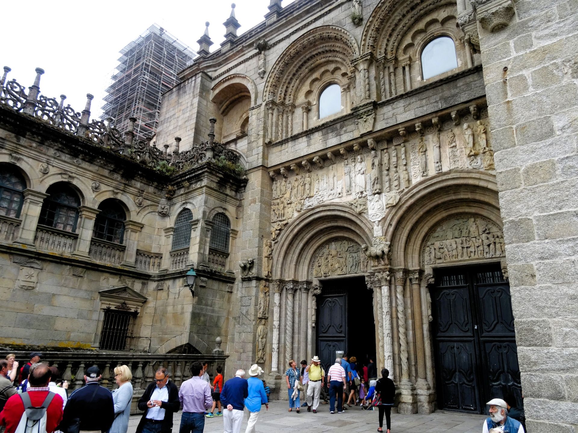 South façade Santiago de Compostela Cathedral