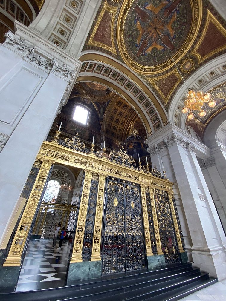 Quire Gates St Paul's Cathedral
