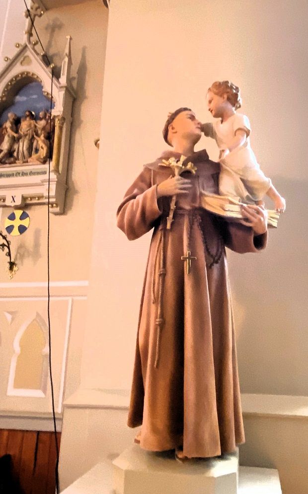 Statue of St Anthony, St Mary’s Cathedral, Natchez