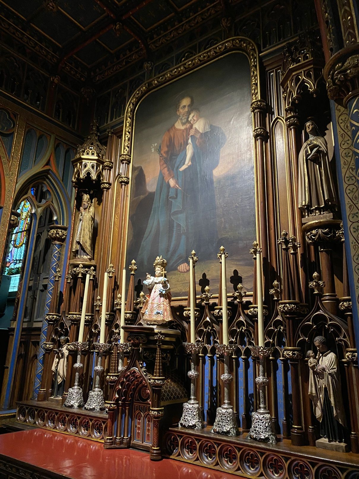 Side Altar Notre-Dame Basilica, Montreal