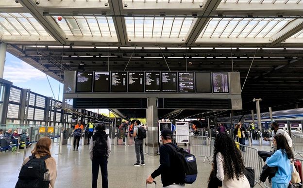 St Pancras International Railway Station, London, East Midland Platforms