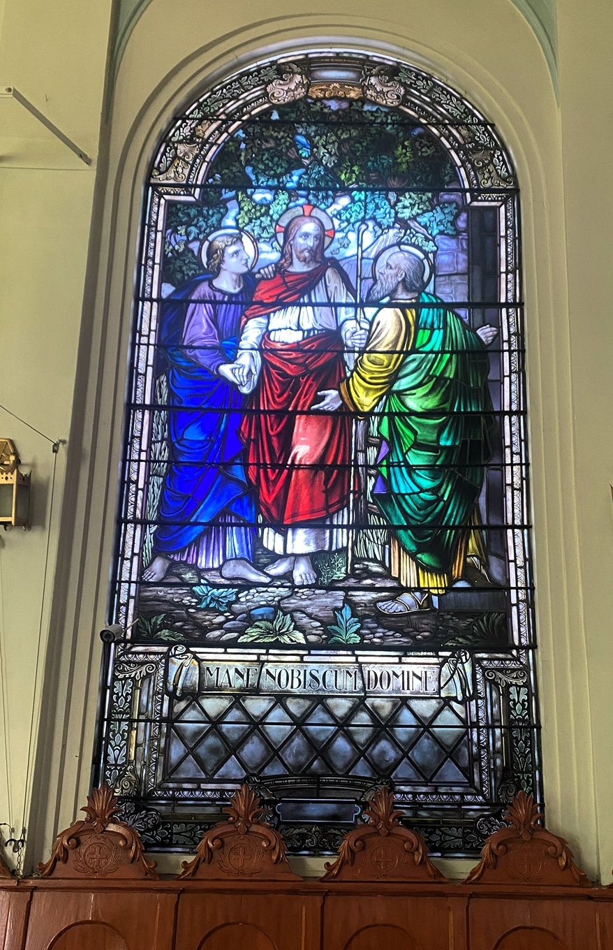 Stained Glass Window, Saint Alphonse-de-Liguori Church, Saguenay
