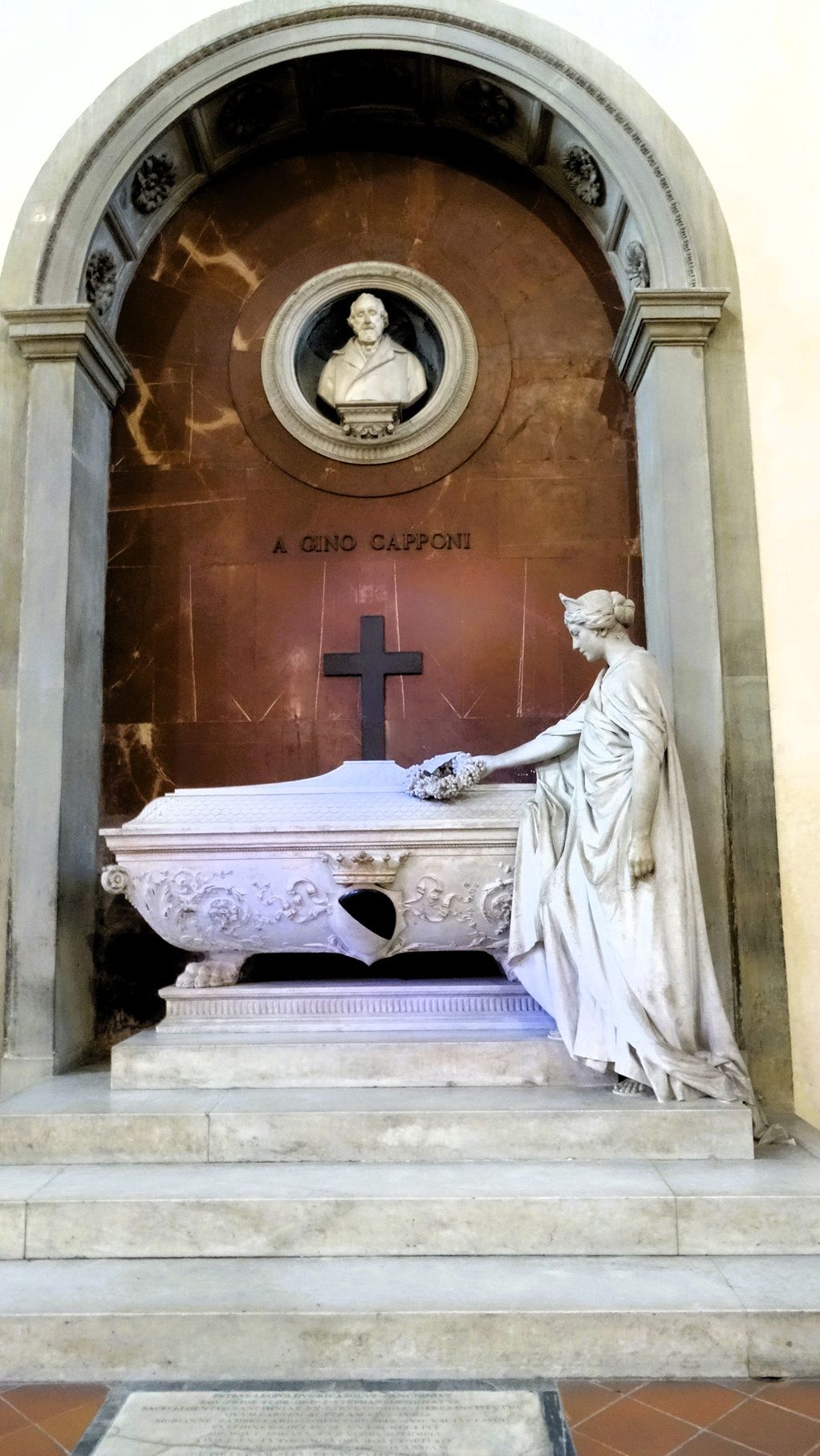 Gino Capponi Tomb, Basilica di Santa Croce