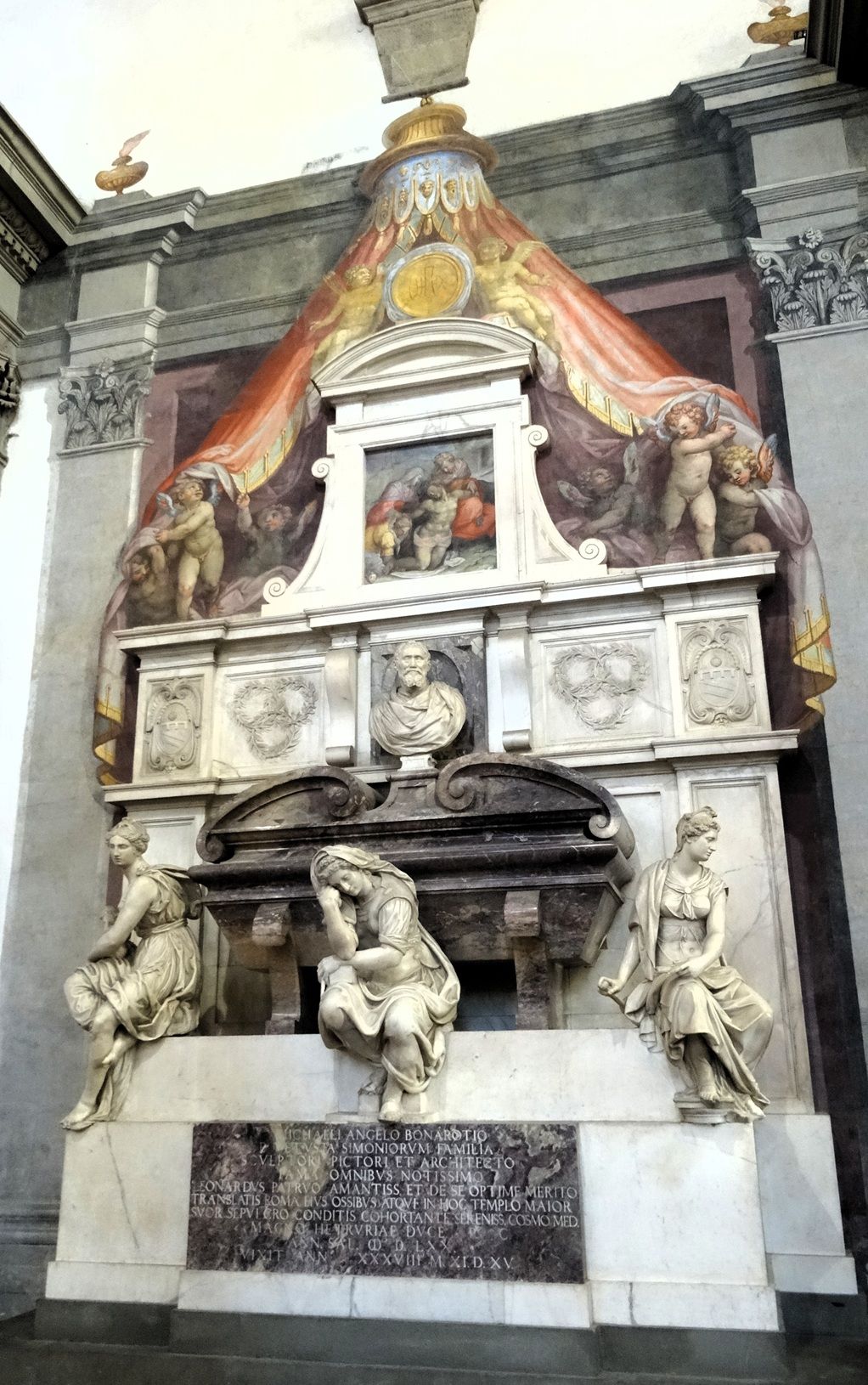 Michelangelo's Tomb, Basilica di Santa Croce