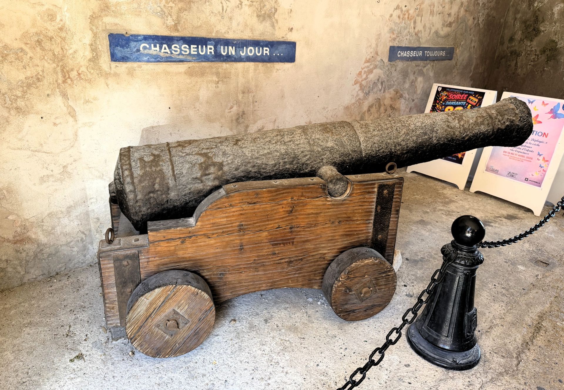 Cannon, Citadel of Villefranche‑sur‑Mer, France