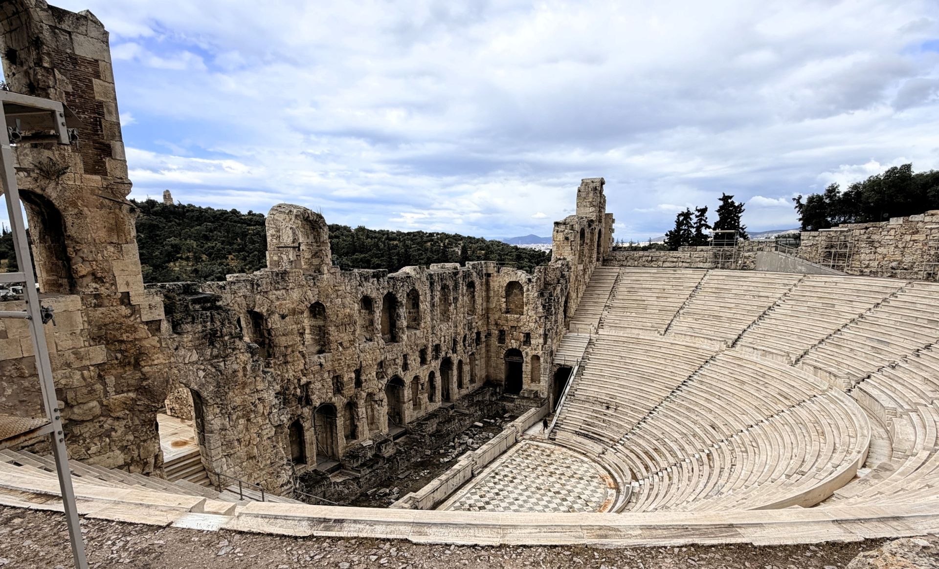 Cavea and Stage Façade, Odeon of Herodes Atticus (Herodeion), Athens