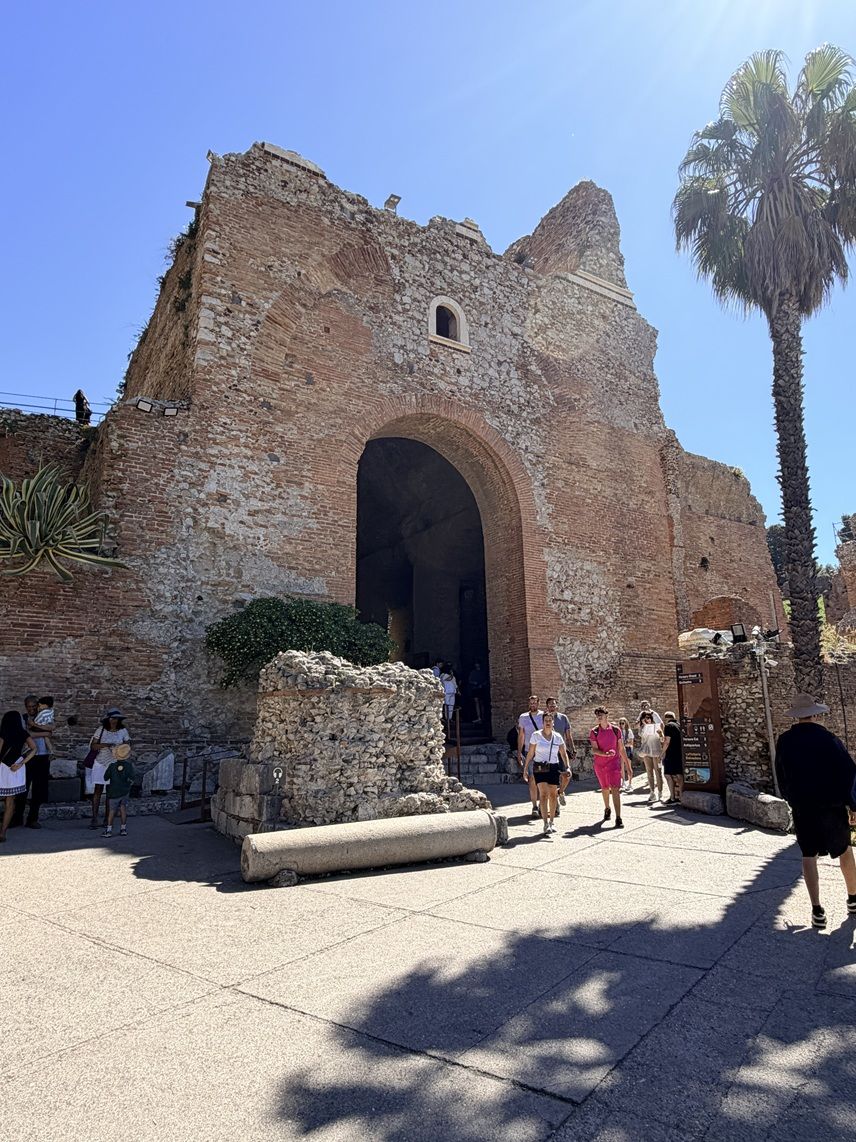 Entrance Building, Ancient (Greek) Theatre of Taormina, Sicily