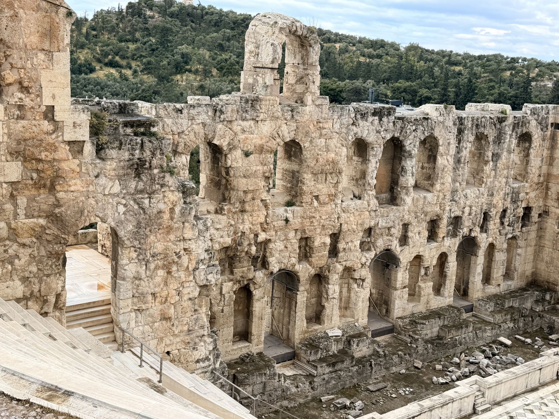 Stage Façade, Odeon of Herodes Atticus (Herodeion), Athens